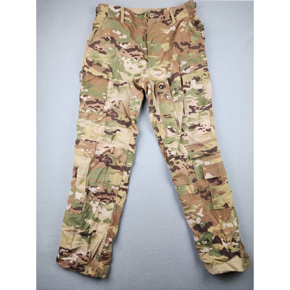Aurora Industries Pants Mens 33x32 Multicolor Camo Aircrew Combat FR Cargo